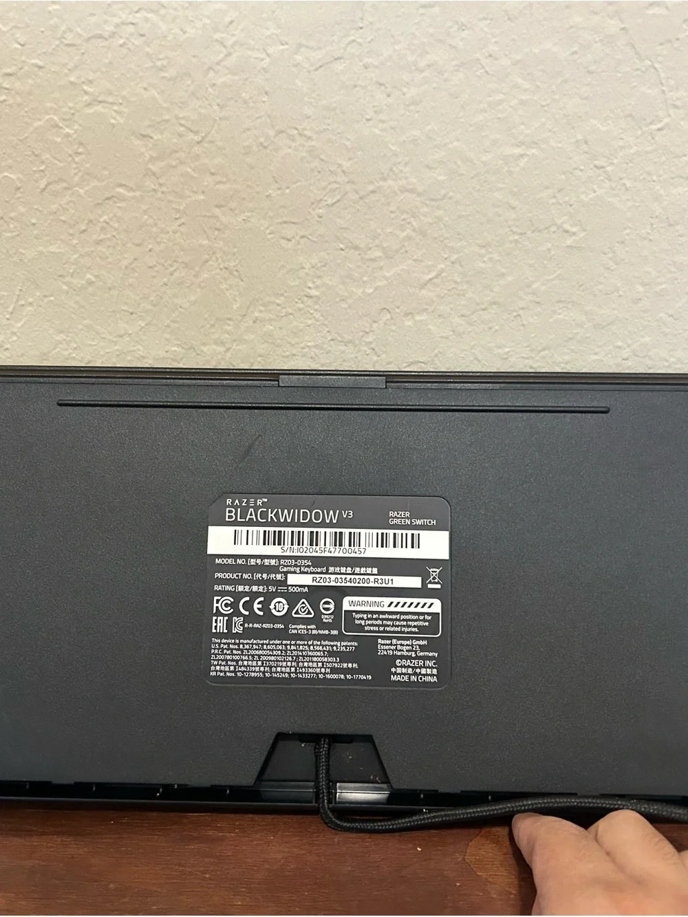 Razer full size
